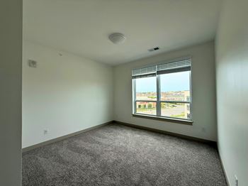 Carpeted bedrooms
